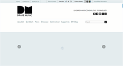 Desktop Screenshot of drakemusic.org